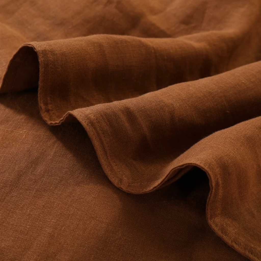 Pecan Linen Cover Set - Image 2