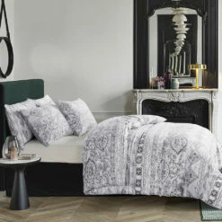 Riva Cotton Linen Duvet Cover Set