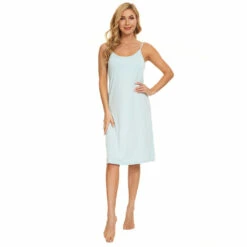 Mist Bamboo Spaghetti Dress Sleepwear