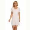 Pink Bamboo Short Sleeve Sleepshirt
