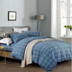 Ellis Blue Yarn Dye Cover Set